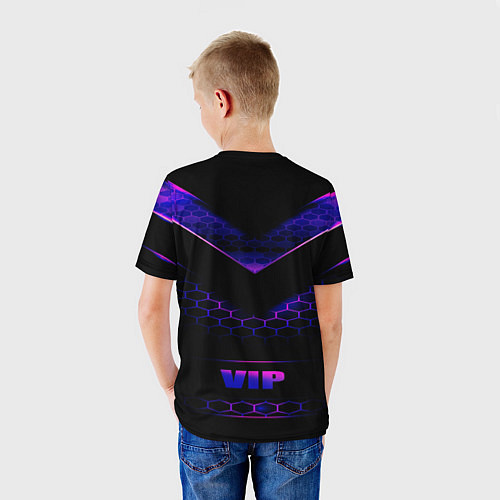 Детская футболка ВИП ПЕРСОНА / 3D-принт – фото 4