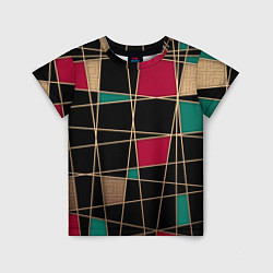 Детская футболка Модный абстрактный узор