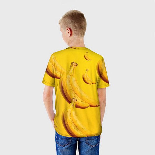 Детская футболка Банановый рай / 3D-принт – фото 4