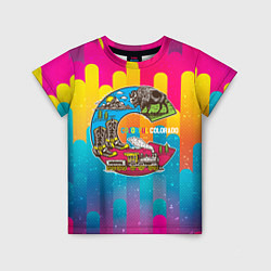 Детская футболка Путешествие Colorful