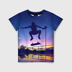 Детская футболка Skateboarding
