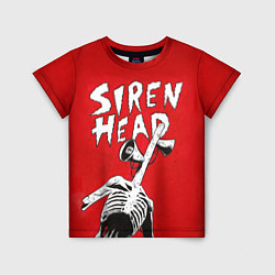 Детская футболка Red Siren Head