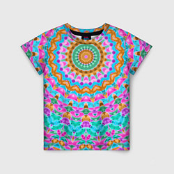 Детская футболка Разноцветный калейдоскоп