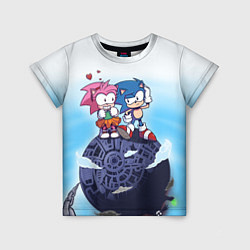 Футболка детская SONIC AMY ROSE Z, цвет: 3D-принт