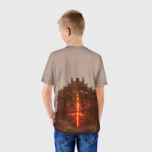 Детская футболка DOOM ДУМ Z / 3D-принт – фото 4