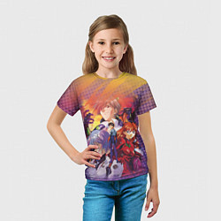 Футболка детская Евангелион, цвет: 3D-принт — фото 2