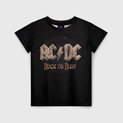 Детская футболка ACDC Rock or Bust