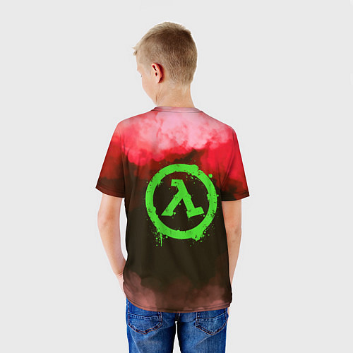 Детская футболка Half-Life Opposing Force Logo спина Z / 3D-принт – фото 4