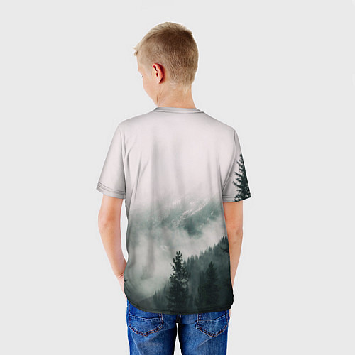 Детская футболка FENRIR РУНЫ RUNES Z / 3D-принт – фото 4