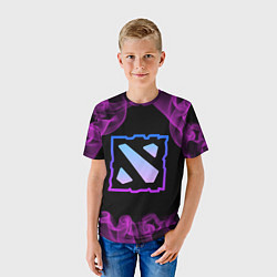 Футболка детская Дота - Dota 2, цвет: 3D-принт — фото 2