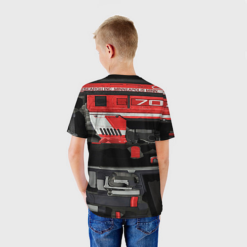 Детская футболка Skin agressor cs go / 3D-принт – фото 4