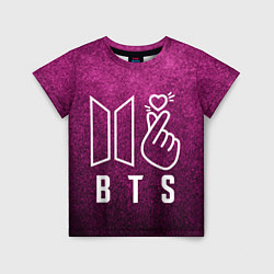 Детская футболка BTS БТС K-Heart Z