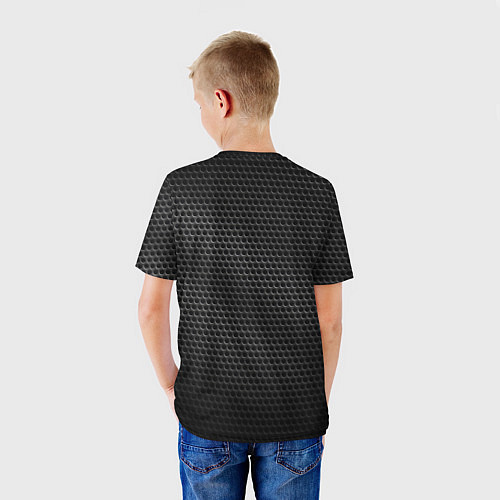 Детская футболка TOYOTA STEEL HONEYCOMBS / 3D-принт – фото 4