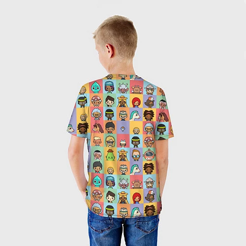 Детская футболка Toca Life Worl / 3D-принт – фото 4