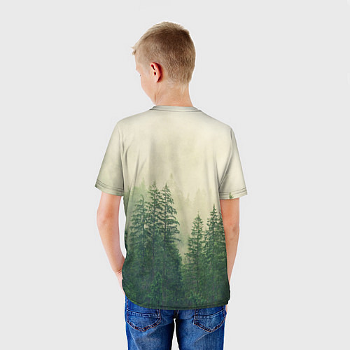 Детская футболка Лес / 3D-принт – фото 4