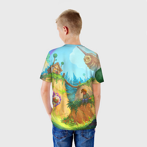 Детская футболка Terraria Террария Z / 3D-принт – фото 4