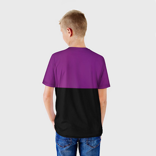 Детская футболка Shades of Deep Purple / 3D-принт – фото 4