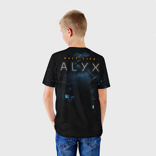 Детская футболка HL Alyx / 3D-принт – фото 4