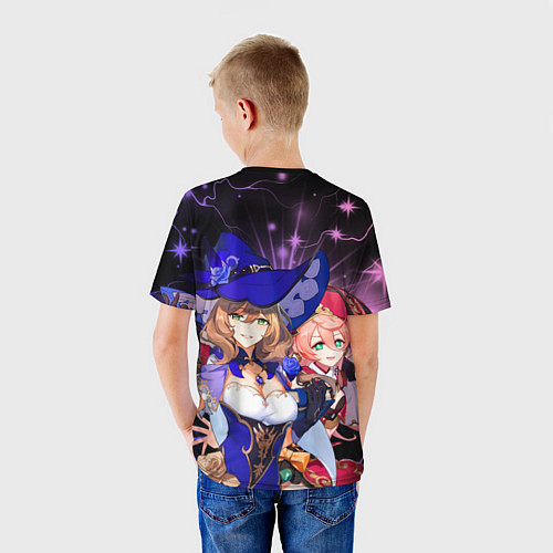 Детская футболка Янь Фэй и Лиза, Genshin Impact / 3D-принт – фото 4