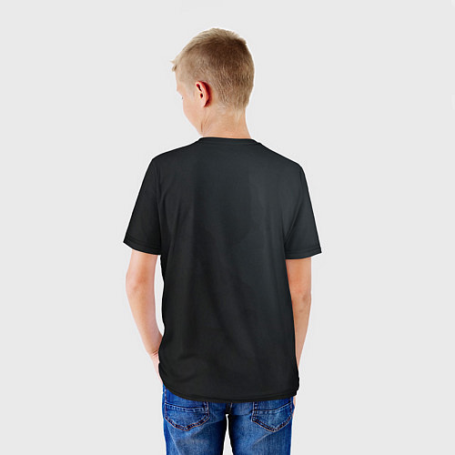 Детская футболка Техносердце / 3D-принт – фото 4