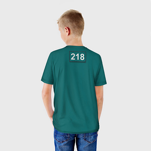 Детская футболка Игрок 218 / 3D-принт – фото 4