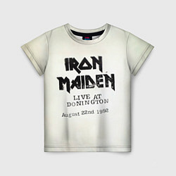 Футболка детская Live at Donington - Iron Maiden, цвет: 3D-принт