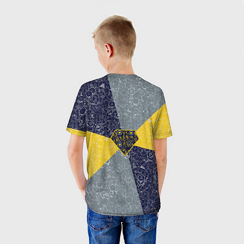 Детская футболка Брюлик на фоне АПВ 6 3 2 5 / 3D-принт – фото 4