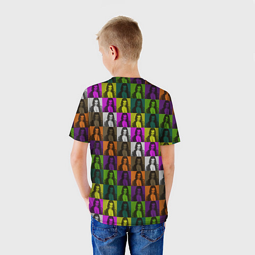Детская футболка Damiano David Colors / 3D-принт – фото 4