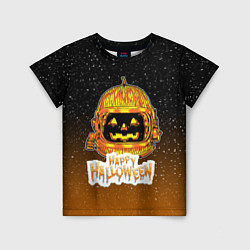 Детская футболка ТЫКВА КОСМОНАВТ SPACE HALLOWEEN