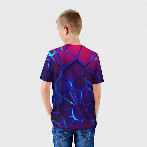 Детская футболка 3D плиты с подсветкой FORD / 3D-принт – фото 4