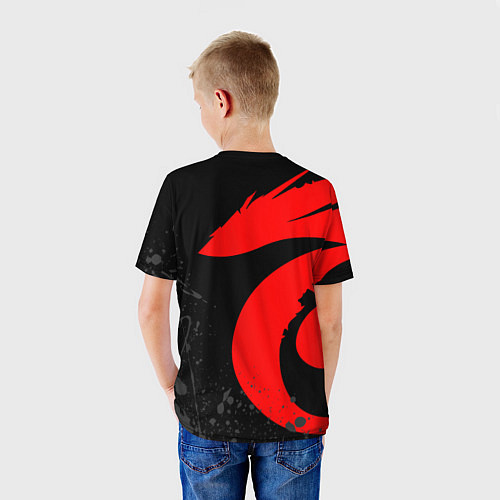 Детская футболка GARENA FREE FIRE СИМВОЛ ИГРЫ ЛОГО / 3D-принт – фото 4