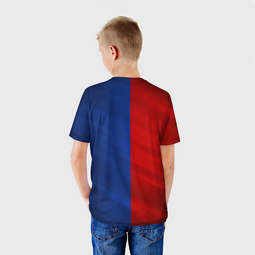 Детская футболка Логотип Alpina / 3D-принт – фото 4