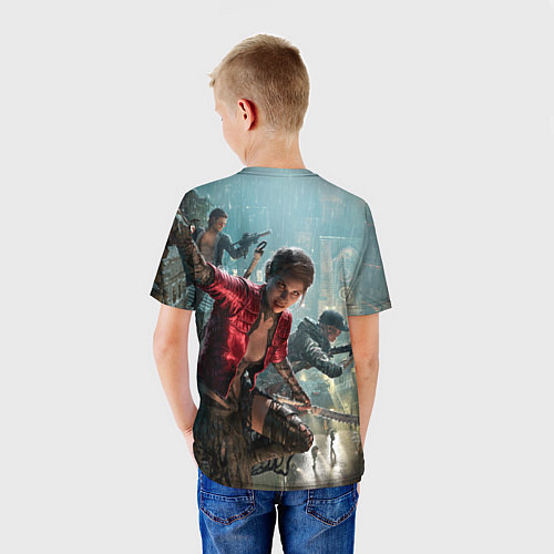 Детская футболка Vampire: The Masquerade - Bloodhunt / 3D-принт – фото 4