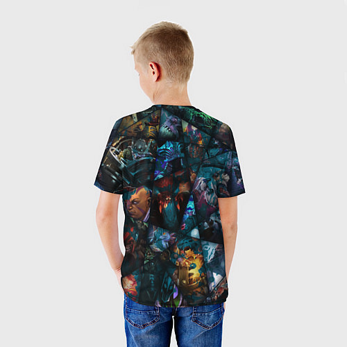 Детская футболка Джаггернаут, ДОТА 2 / 3D-принт – фото 4