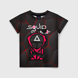 Детская футболка Squid game BLACK