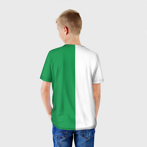 Детская футболка Зелёная Ёлочка / 3D-принт – фото 4