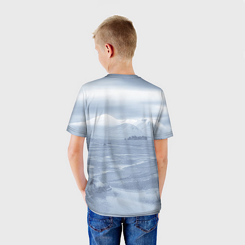 Детская футболка Оротукан Без текста / 3D-принт – фото 4