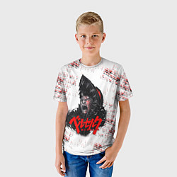 Футболка детская BERSERK SCREAM БЕРСЕРК КРИК, цвет: 3D-принт — фото 2