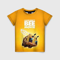 Детская футболка BEE MOVIE Minecraft