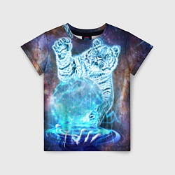 Детская футболка Звездный тигр
