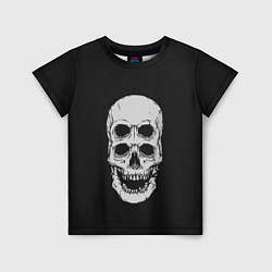 Детская футболка Terrible Skull