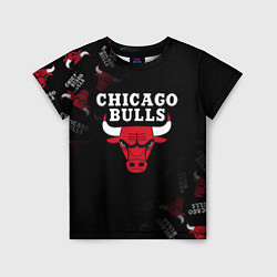 Детская футболка ЧИКАГО БУЛЛС БЫКИ CHICAGO BULLS