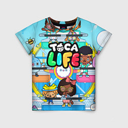 Детская футболка Toca Boca Тока Бока аттракцион