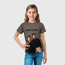 Футболка детская Rauf & Faik Рауф и Фаик, цвет: 3D-принт — фото 2
