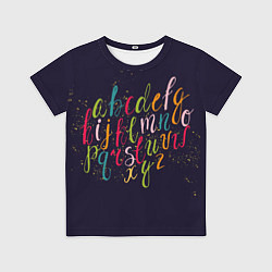 Детская футболка Чей-то алфавит