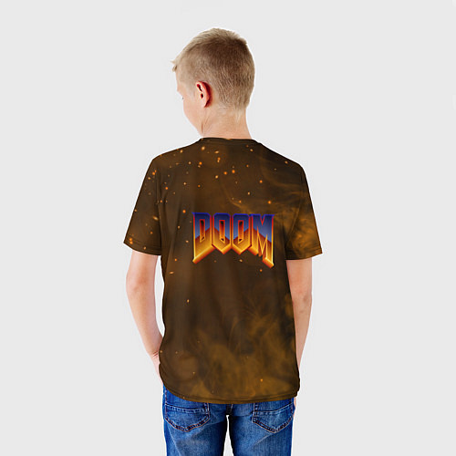 Детская футболка BARON DOOM БАРОН МОНСТЕР спина / 3D-принт – фото 4