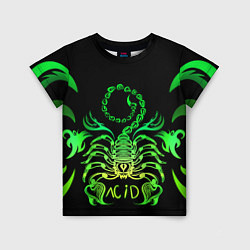 Детская футболка Acid scorpion