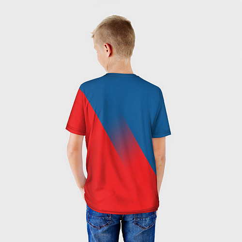 Детская футболка PSG GRADIENT SPORT UNIFORM / 3D-принт – фото 4