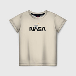 Детская футболка NASA Космос - космонавт