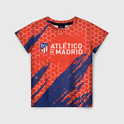 Футболка детская Atletico Madrid: Football Club, цвет: 3D-принт